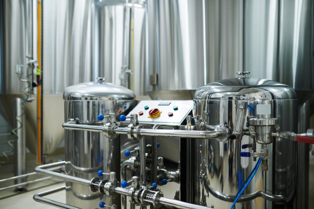 Storage Tanks for Beer Fermentation